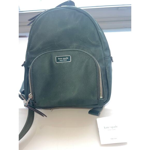 Kate Spade New York Dawn Medium Green Backpack Authentic & Stylish main image 2
